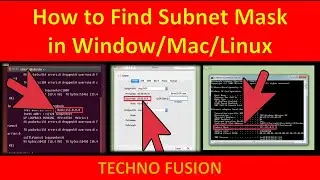 Find Subnet Mask in Window/Mac/Linux   Techno Fusion