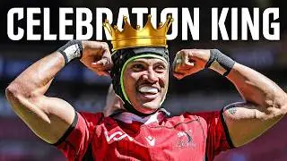 NO ONE Celebrates Like Edwill van der Merwe | Every URC Try
