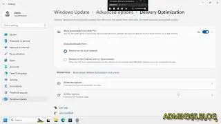 How to Optimize Windows Update Delivery Preferences