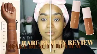 RARE BEAUTY POSITIVE LIGHT TINTED MOISTURIZER SPF 20 FOUNDATION REVIEW 46C & 44N