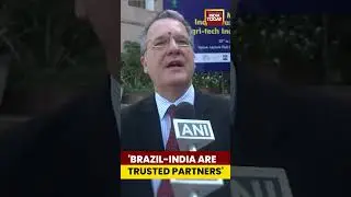 'Brazil-India Are Trusted Partners' | #shorts #indiabrazil #ambassador #indiabrazil #partner #brazil