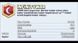 Clash Royale klan daveti