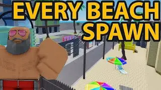 Every Spawn Point on BEACH (Arsenal Spawns EP. 5)