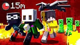 MINECRAFT, PERO CADA 5 MINUTOS ES MÁS RANDOM