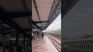 Train station vibes🚂❤️. #viral #railtrack #railway #train #travel #trainvedio #railvlogger