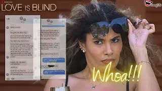 Jackie's leaked messages....whew!!  - Love is Blind Season 4