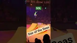 SOL - Star of the Seas #susieandreginaadventures #staroftheseas #sol #iceskating #cruising #travel