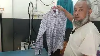 how to iron cotton shirt|shirt per press idea|how to iron a shirt