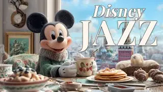 Disney Jazz Coffee ☕ Мягкое фортепиано и саксофон | Атмосфера кафе Chill
