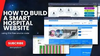 How To Create a Smart hospital Management Website | Free Laravel Source code