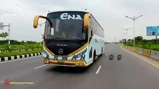 ena transport Hyundai business class economy class ac bus review
