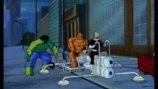Nightmare in Green: Fantastic Four Vs. Hulk (Part 1)