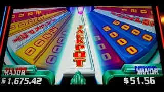 Super Wheel Blast Slot - Jackpot Wheel Free Spins - BIG WIN on Miss Liberty!