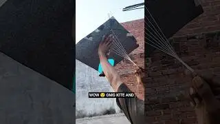 kite flying😯short #kite Varal short #makar Sankranti # kite pthang