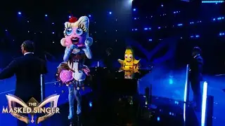 Banana Split singing &ldquo;Cry Me A River&ldquo; by Michael Bubl&eacute;/ THE MASKED SINGER SEASON 6