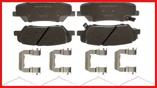 ACDelco Silver 14D1815CH Ceramic Front Disc Brake Pad Set