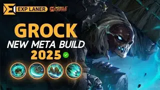 Grock: НОВАЯ МЕТА-СБОРКА 2025, эмблема и лучшие счётчики героев | Mobile Legends