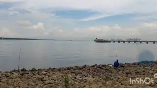 Trip santai bersama kawan kawan menebing di pulau indah#surf fishing Malaysia #mancingpantai 