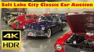 Salt Lake City Classic Car Auction 2022 - Full Walkthrough in 4K HDR