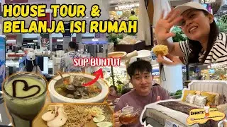 HOUSE TOUR + BELANJA KASUR DAN ISI RUMAH LAINNYA SEBELUM MAKAN SOP BUNTUT DI INDONESIA 😍🇮🇩