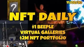 NFT Daily - 11/16/20 - AXS Moon, Digital Fashion, Programmable Art, Kucoin Listing NFTs!