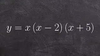 Sketching the graph of a polynomial using the zeros and multiplicity