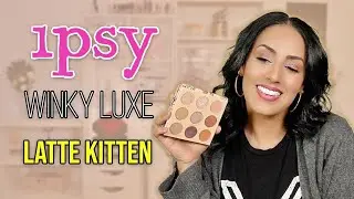 Ipsy Glam Bag Latte Kitten Palette | January Beauty Box Makeup Tutorial | Neutral Makeup