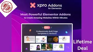 Xpro Elementor Addons Lifetime Deal - The Most Powerful Elementor Addons
