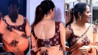Anasuya Bharadwaj SUPERB H0T Visuals At Simbaa Movie Trailer Launch Event | FL Plus
