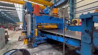 Powerful Heavy-Duty Steel Plate Cutting with cut-to-length Line
