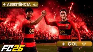 CAIO FORMOU A DUPLA MAIS LETAL DO BRASIL 🇧🇷 | EA FC 26 Modo Carreira Jogador | EP 06