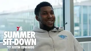 Justin Edwards Reflects on Rookie Season with Hometown 76ers