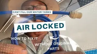 WATER TANK on caravan  REPAIR