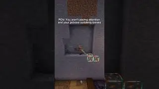 Snailcraft has unbreakable pickaxes 👀Java/Bedrock IP: play.snailcraftmc.com Port: 19132 #minecraft