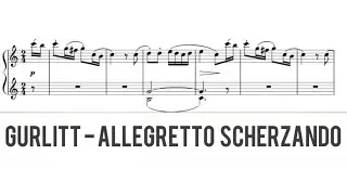 Gurlitt - Allegretto scherzando (3rd movt from Sonatina in C, Op.188 No. 4)