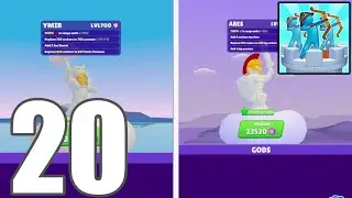 Archery Bastions: Castle War &ndash; Gameplay Walkthrough Part 20 | Upgrading Gods Ymir & Ares Max Level