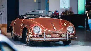 Porsche Delaware brings the 356A Speedster Barn find to Chicago for the #PorscheRestorationChallenge