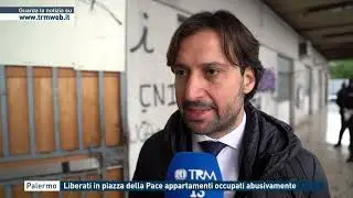 Palermo - Liberati in piazza della Pace appartamenti occupati abusivamente