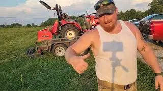 Will these simple wooden ramps hold up a compact tractor rk25