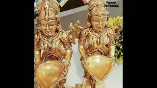 Brass #PaavaiLamp #Statues, #Vgocart, Call : +91 73971 33820, #antiqueidols #homedecor #gifts