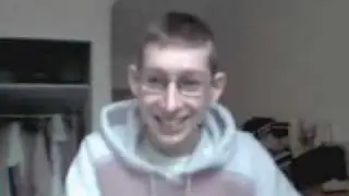 Russian Nerd Singing Britney Spears