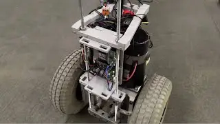Testing my new robot at Maker Faire