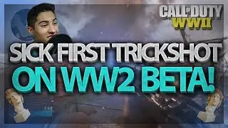 SICK FIRST TRICKSHOT ON WW2 BETA!