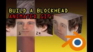 Blender Foundations: Build Your Own Blockhead (animated gif)