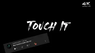 Touch It Busta Rhymes - Touch It lyrics whatsapp status / #BlackScreenStatus