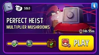 Perfect Heist Multiplier Mushrooms 🌈 30000 Win Trick Match Masters Today's Solo Challenge Complete 💯
