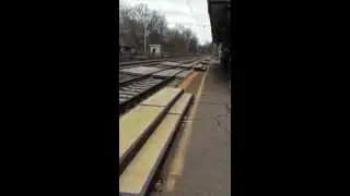 Train in Merion station
