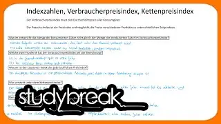 Indexzahlen, Verbraucherpreisindex, Kettenpreisindex | Makro&ouml;konomie
