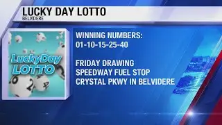 $1.3 million Lucky Day Lotto ticket sold in Belvidere
