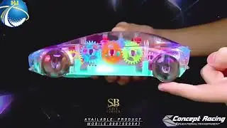Transparent Concept Racing Car 🏎️